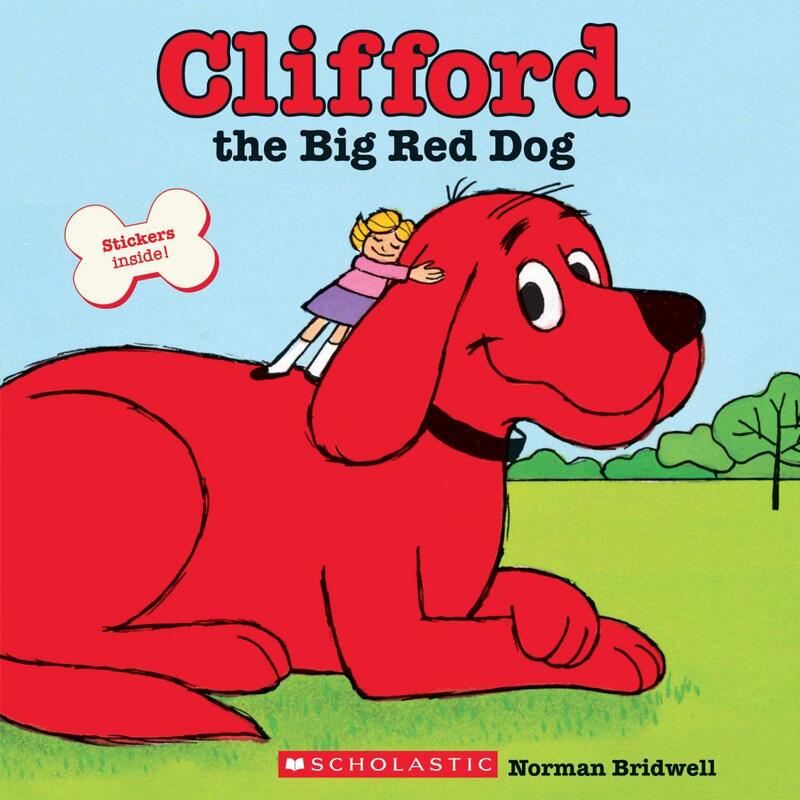 CLIFFORD THE BIG RED DOG SCHOLASTIC ENTERTAINMENT BOBBLE HEAD